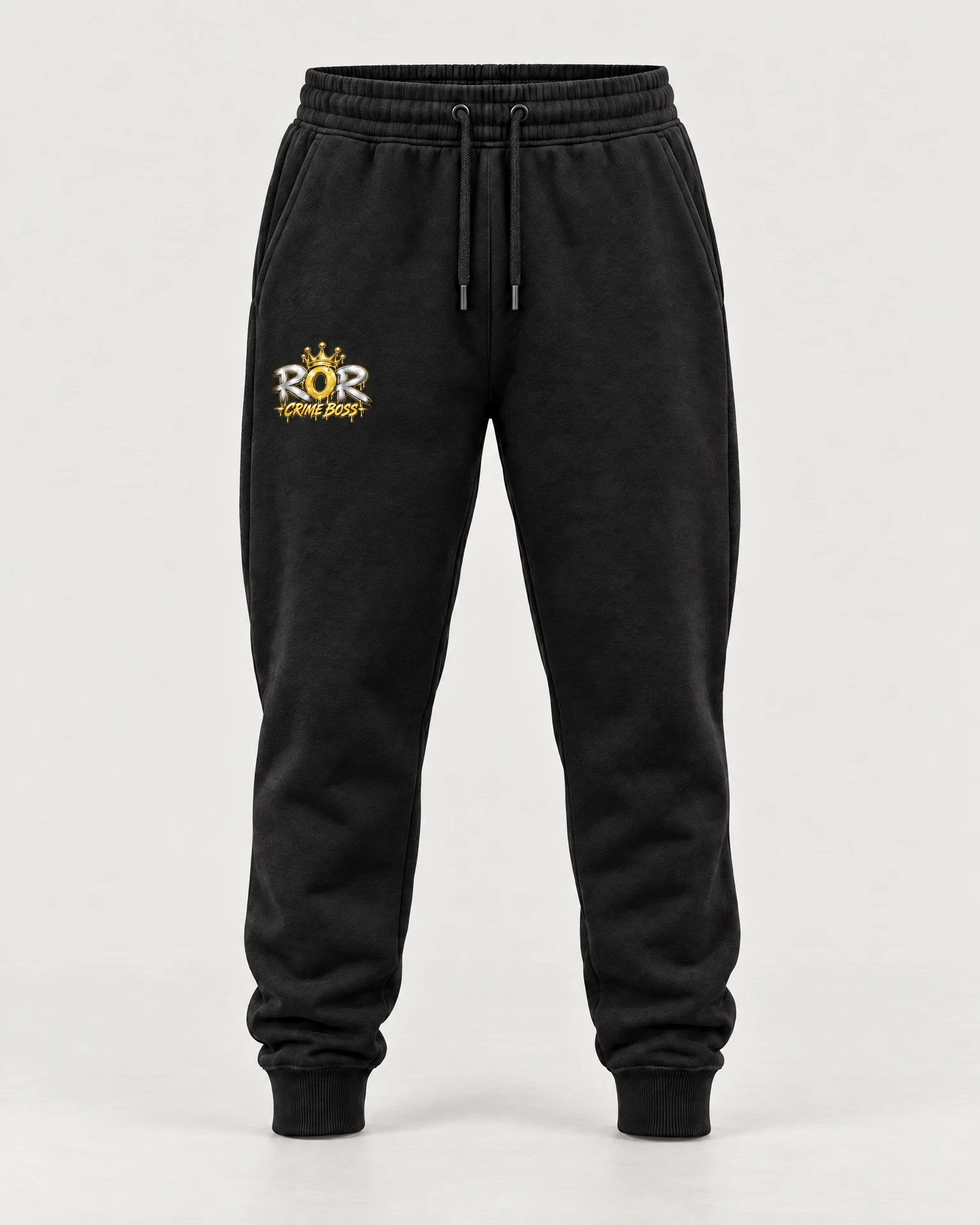 The Crown Jogging bottoms in Black